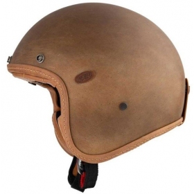 Premier Le Petit Classic BOS Brown Old Style OPEN FACE HELMET