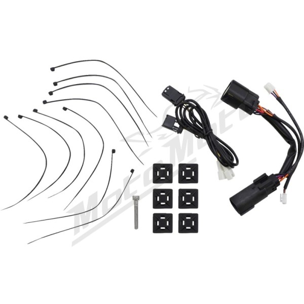 CUSTOM DYNAMICS Lower Saddlebag Side Marker LED Lights Harley Davidson FLH / FLHR / FLHT 1690-1977cc 14-24