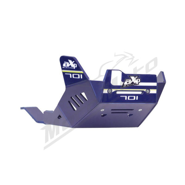 AXP Skid Plate - HDPE 8mm Blue Husqvarna / KTM 690-701 26-27
