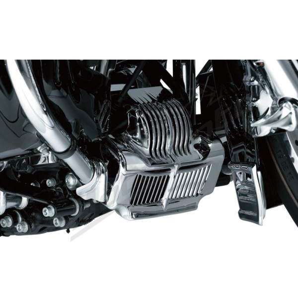 KURYAKYN Oil Cooler Cover Harley Davidson FLD / FLHR / FLHX / FLTRX / FLTRU 1584/1800 11-16