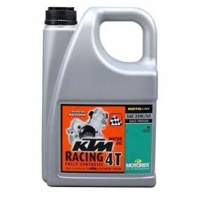 MOTOrex KTM RACING 20W/60 Synthetic - 4T - 4L