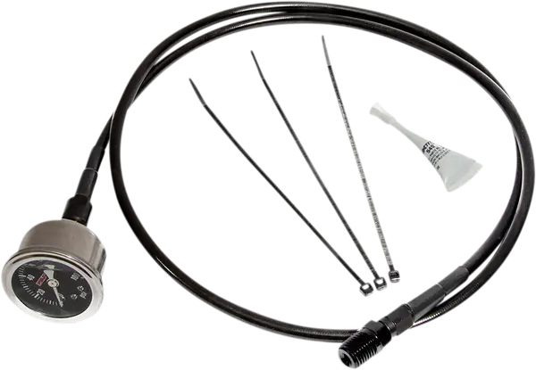 FEULING PARTS Remote Oil PSI Gauge Kit Harley Davidson FLDE / FLFB / FLFBS 1750-1977cc 17-25