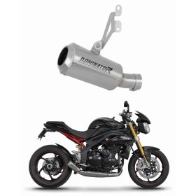 Triumph Speed Triple 1050 2011-2016 Low Level Exhaust Silencer Muffler GPS + dB killer