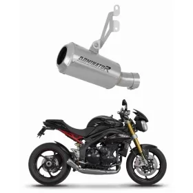 Triumph Speed Triple 1050 2011-2016 Low Level Exhaust Silencer Muffler GPS + dB killer