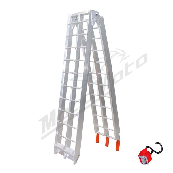Biketec Universal aluminum truss overrun ramp 226 x 30,5 cm