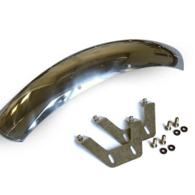 LSL Clubman priekinis sparnas iš aliuminio 18 Kawasaki W 650-800cc 1999-2007