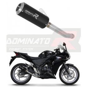 Exhaust silincer Dominator GP BLACK Honda CBR 250 R 2011-2013
