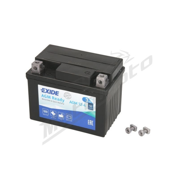 EXIDE YTX7A-BS Užpildytas Akumuliatorius 12V 3Ah