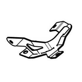 AKRAPOVIC Muffler Bracket Honda CRF 1100 20-25