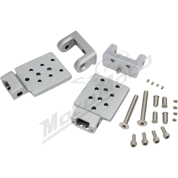SHOW CHROME Passenger Floorboard Risers Honda GL 1800 18-23