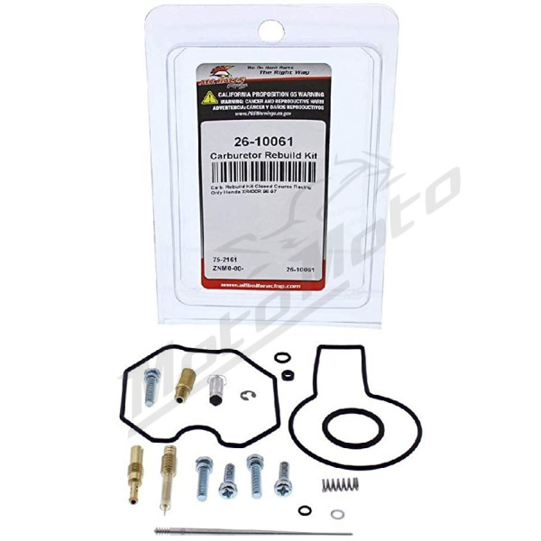 All balls carburetor repair kit honda xr400r '96-'97