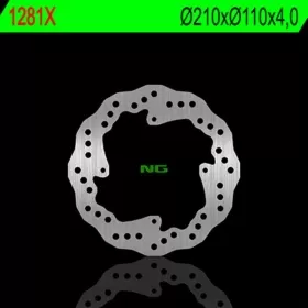 NG BRAKES 1281X Rear Wave Fixed Brake Disc KTM SX / FREERIDE  85-250 11-19