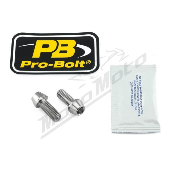 PRO BOLT Stabdžių suportų tvirtinimo varžtų rinkinys Aprilia / Ducati / Honda / Kawasaki 600-1290cc 98-25