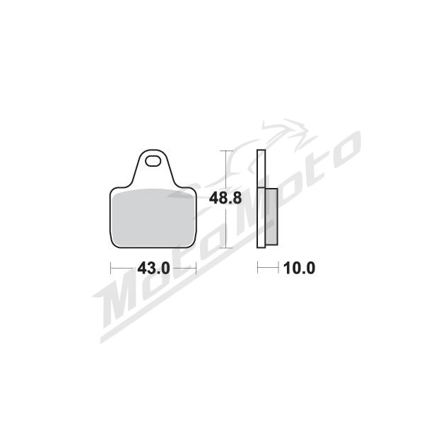 Sbs Brakepads Sintered KH435/4 Honda CBR 600cc 05-26