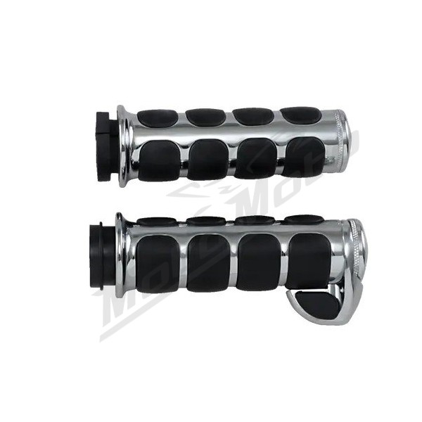 KURYAKYN Premium ISO Grips Ø25.4mm Harley Davidson FLDE / FLHC / FLHRC / FLHX / FXST 1584/1923 08-24