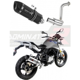 Duslintuvo kompl. Dominator HP1 BLACK BMW G310GS 2016-2022