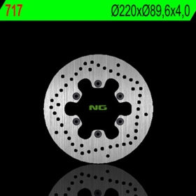 NG BRAKES 717 priekinis / galinis fiksuotas stabdžių diskas BENELLI ADIVA / VELVET / MALAGUTI F12 / MADISON / PHANTOM 125-400 99-10