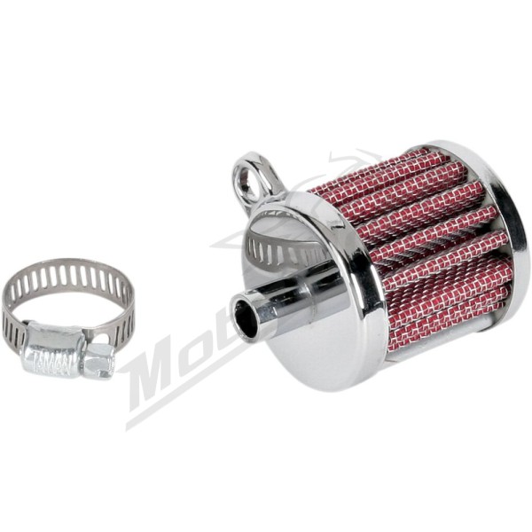 DRAG SPECIALTIES Mini Crankcase Vent Filter 40,60mm