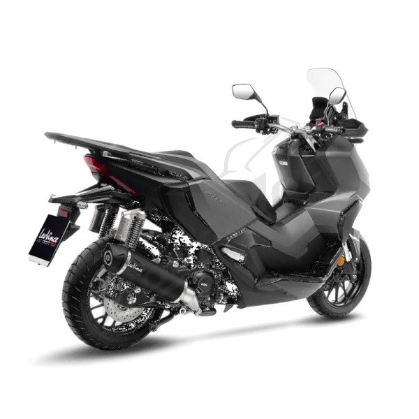 LEOVINCE Nero Slip-On Muffler - Stainless Steel HONDA SH/ADV 350 21-24