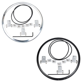 J.W. SPEAKER Headlight Adapter Kit Ducati Monster / Sport 696-1000 04-10