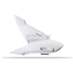 Polisport side covers Kawasaki KX, KLX 65/110cc 00-23 White