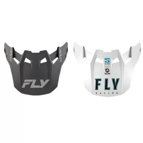 FLY RACING Formula S Carbon Peak - Solid Black
