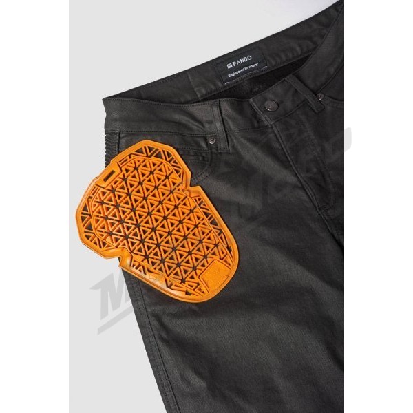 Moteriški džinsai PANDO MOTO LORICA BLACK A Slim Fit Cordura®