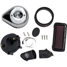 S&S CYCLE Stealth Air Cleaner Kit with Cover Indian Challenger / Pursuit 1768cc 20-26