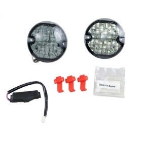 KURYAKYN LED Front Turn Signal Conversions Harley Davidson FLHR / FLHRC / FLHTC / FLTRI / FLTR / FLSTC 1340/1750 94-22 