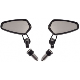 Universal bar end mirrors 2pcs