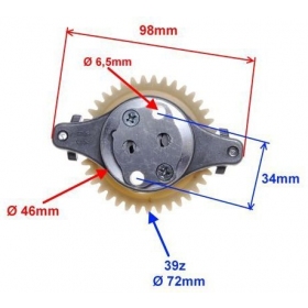 Oil pump CHINESE SCOOTER 162FMJ 4T