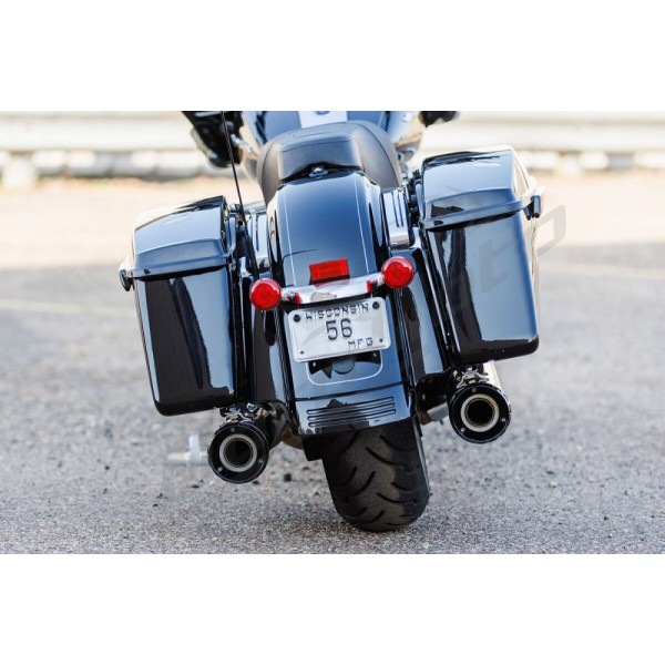 S&S CYCLE 4-1/2" GNX Slip-On Mufflers Harley Davidson FLHR / FLHRC / FLHRCI 1340-1800cc 95-16