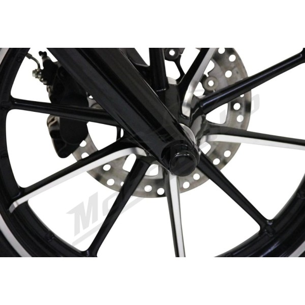 CULT WERK Front Axle Covers Harley Davidson 1130-1250cc 2002-2017