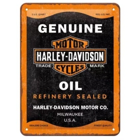 Metalinė lentelė HARLEY-DAVIDSON OIL 15x20