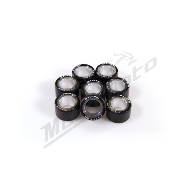 Variator Roller Set 10,7g MALOSSI HTRoll Piaggio / Vespa / Aprilia / Gilera / Derbi 125-200cc 94->