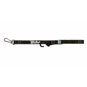 MaxTuned Hook Straps with Snap Black 1,95m x 38mm 2pcs