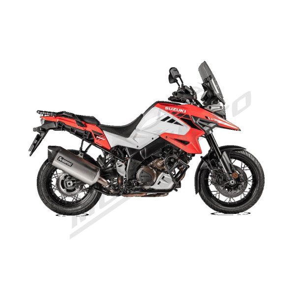 AKRAPOVIC Slip-AKRAPOVIC Slip-On Line Muffler Carbon Fiber / Ttitanium Suzuki DL 1000-1050 14-25