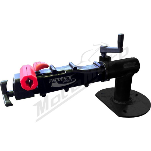 BIKE-LIFT Pro Elite Clamp with Bench Mount - Molded Steel