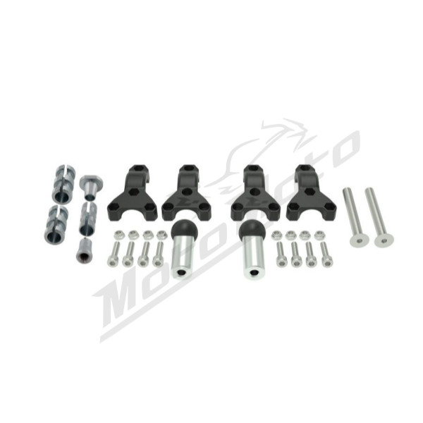 Racetech HP3 ADVENTURE HAND GUARD MOUNT Ducati Multistrada 1000-1260cc 03->