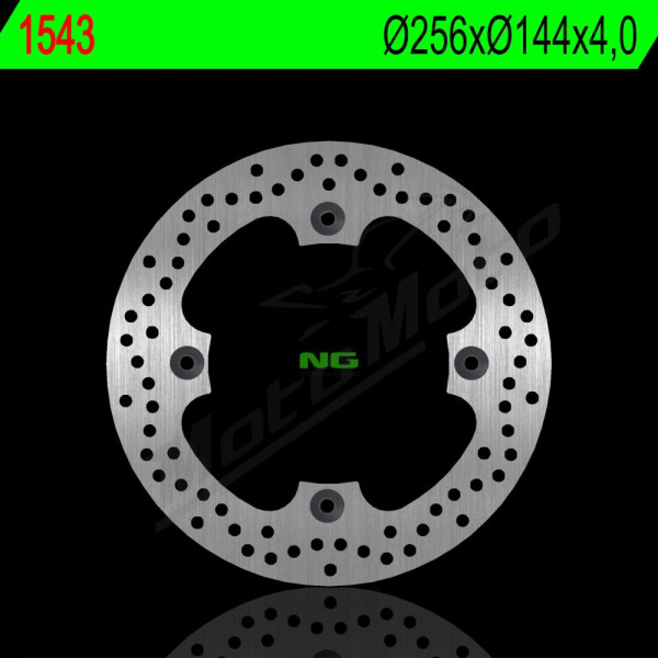 NG Front Fixed Brake Disc 256X144X4.0mm Honda NX / XL 600-700cc 88-13