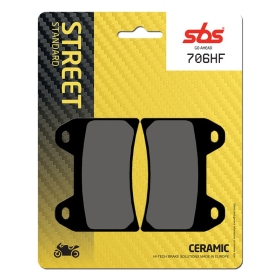 Sbs Brakepads Ceramic Aprilia / Benelli / BMW / Cagiva / Ducati / Husqvarna / KTM / Moto Guzzi / Moto Morini / MV Agusta / Suzuki / Victory / Yamaha 250-1634cc 94-22
