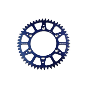 SCAR Rear Sprocket (Self-Cleaning) SRS130 - 520 Fantic XE, XX, XXF/ Honda FX, NX, SLR/ Yamaha WR, YZ, TT-R 125/450cc 88-25 Blue