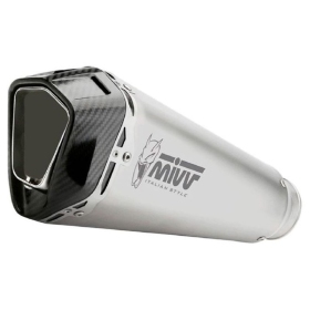 MIVV Delta Race Universal Muffler Black, Right Side