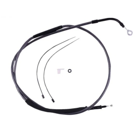 MAGNUM SHIELDING Polished Karbon Fiber Clutch Cable Harley Davidson FLH / FLHT / FLHTK / FLHX / FLHXS / FLHXSE 1750/1977 21-24 172cm