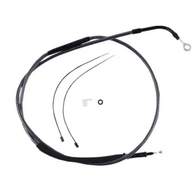 MAGNUM SHIELDING Polished Karbon Fiber Clutch Cable Harley Davidson FLH / FLHT / FLHTK / FLHX / FLHXS / FLHXSE 1750/1977 21-24 172cm
