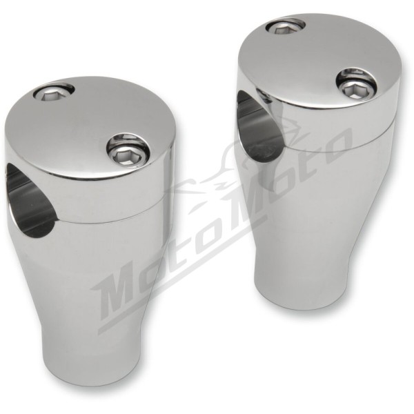 DRAG SPECIALTIES Handlebar Riser Sockets 76,2 mm