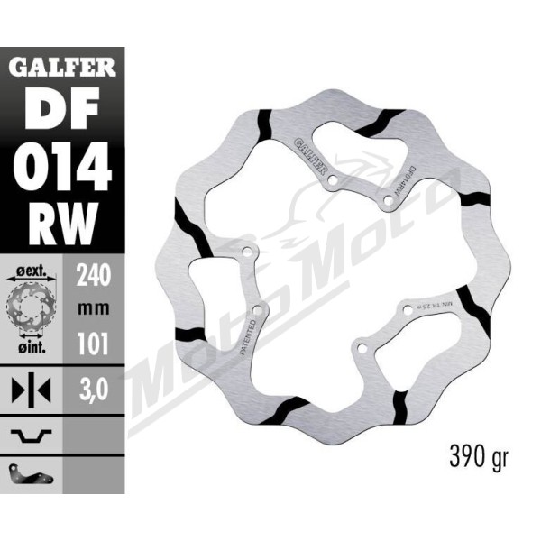 GALFER Wave® Brake Rotor Honda CR R / CRF R 125-500cc 95-14