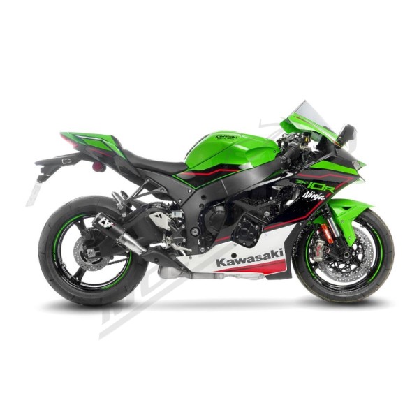 LEOVINCE LV Corsa Carbon Fiber Slip-On Muffler KAWASAKI ZX-10R 1000 16-25
