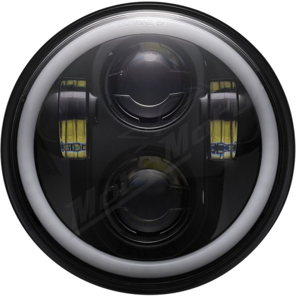 CUSTOM DYNAMICS 5-3/4" LED Halo Headlamp Harley Davidson FLSTSB / FLSTSE 883-1800cc 81-24