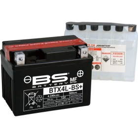 Battery BS BATTERY BTX4L-BS+ MF 12V / 4Ah